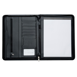 Pasta De Convenção E Congresso Executiva Couro Sintético C/ Zíper Folha A4 em Oferta na Shopee