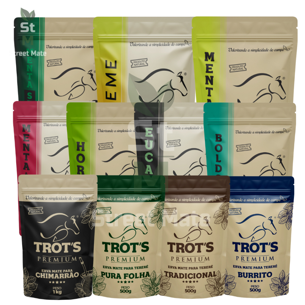 Combo 3 Ervas Mate Tereré Trots