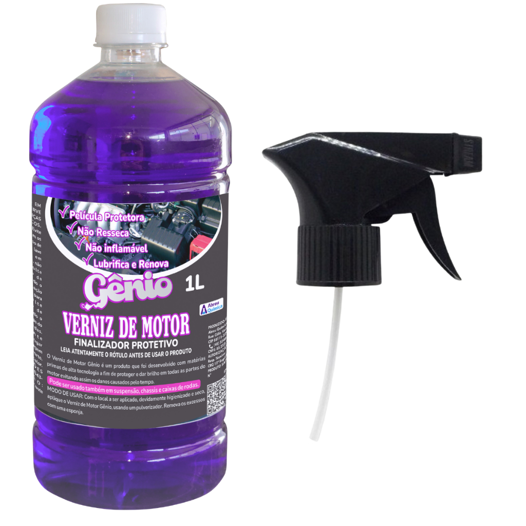 Verniz Finalizador Para Motores Caixa De Rodas - 1Litro em Oferta na Shopee