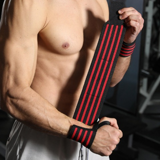 Jnlvariedades 1 Par Faixa de Munhequeira de Pulso Elástica para Academia e Crossfit em Oferta na Shopee