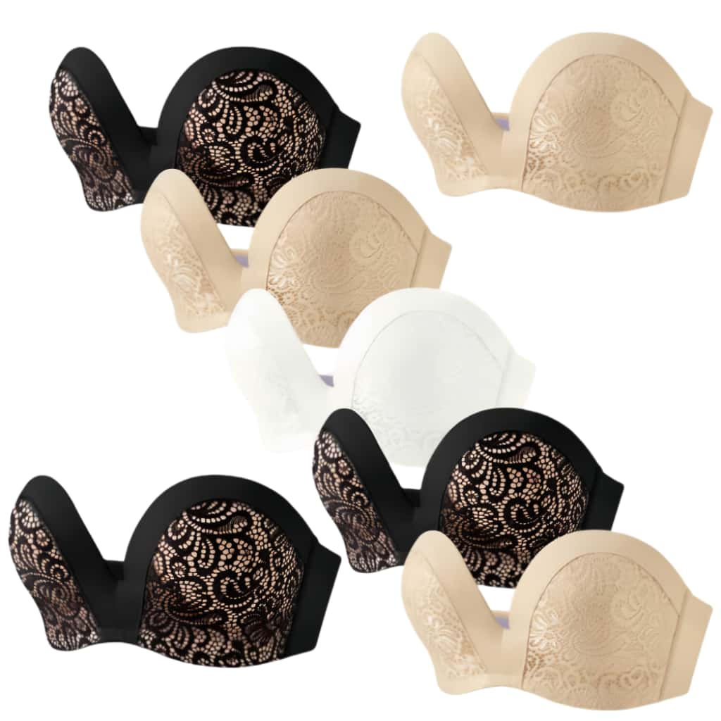 Z&D LIngerie  Sutiã Tomara Que Caia Com Bojo E Silicone 6888