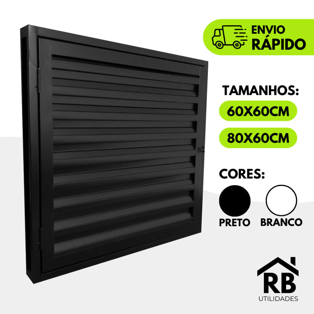 Alçapão Portinhola Porta Abrigo Acesso Telhado Laje em Aço 60x60 80x60 - Preto - Branco