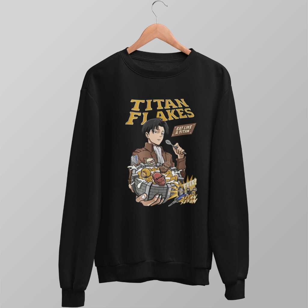 Moletom Attack on Titan | Shingeki no Kyojin | Eren, Levi, Mikasa, Armin [Unissex]