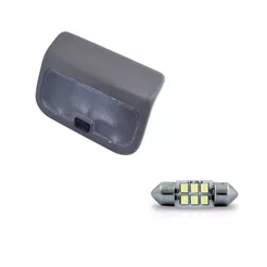 Lanterna para Teto com LED Torpedo Fiesta 96/06 Courier 97/01