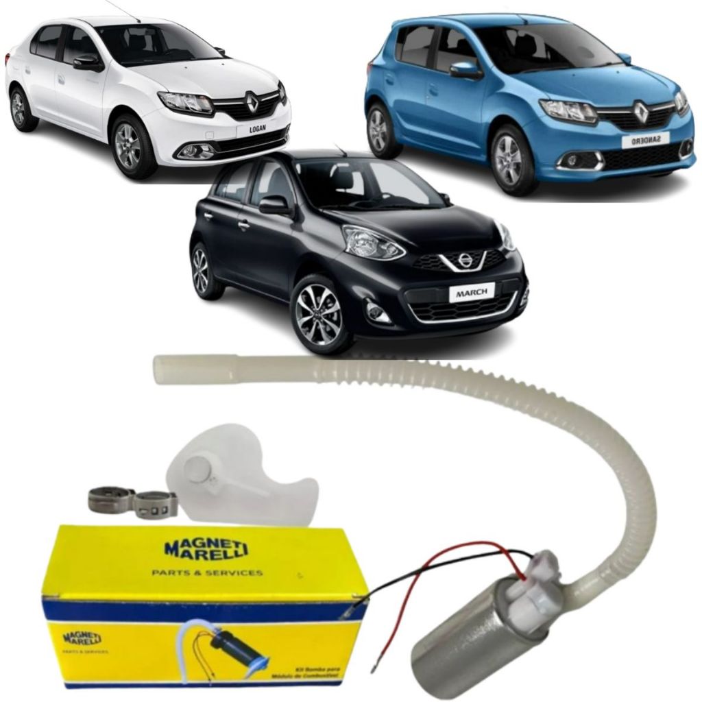 Bomba De Combustível Logan Sandero Duster Livina March Flex em Oferta na Shopee