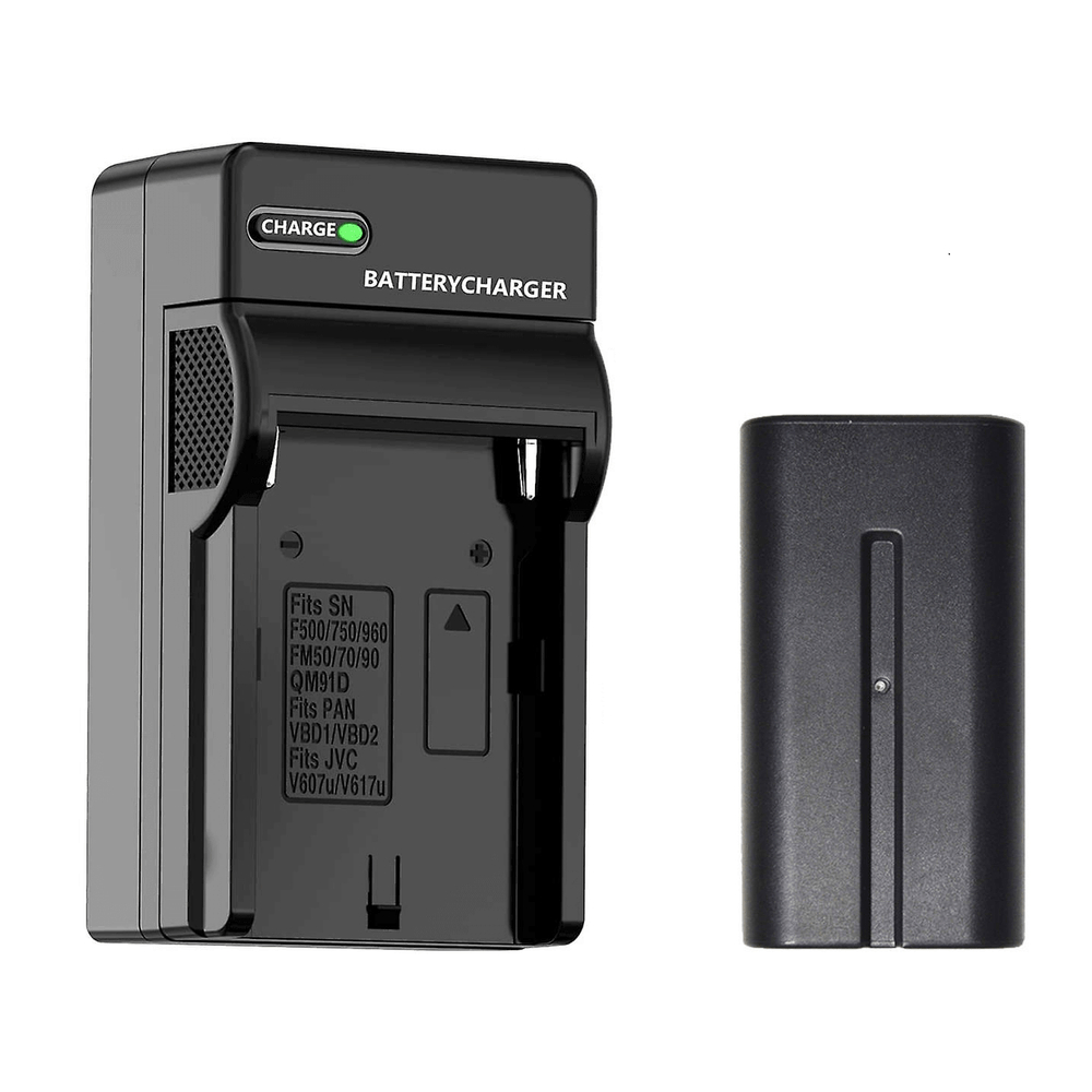 Carregador e Bateria Câmeras Sony e Iluminador Modelo Np-f770