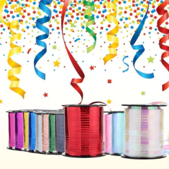 Fitilho Para Festas e Presentes Diversas Cores Holográficas Metalizado Unitário 5mmx200m SilverFesta