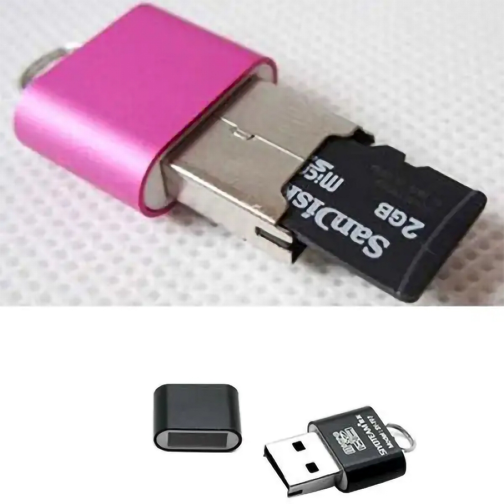 Mini Adaptador Leitor De Cartão De Memória Microsd Usb 2.0 - RE-186 em Oferta na Shopee