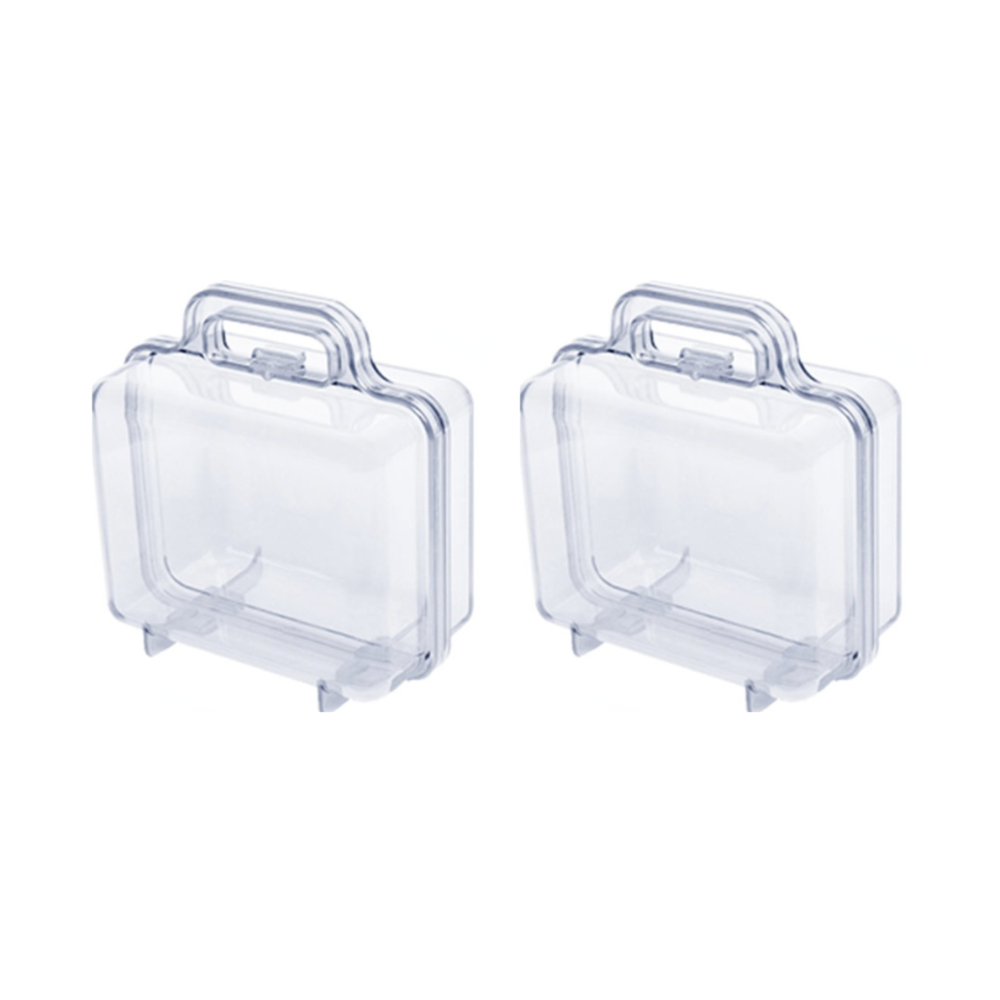 Kit 17 Maleta Maletinha Acrilica Cristal lembrancinha Para Festa Aniversario Prenda Criança