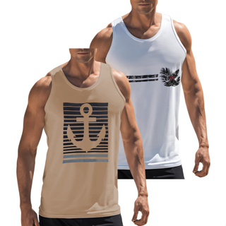 Camiseta Regata Masculina Estampada Verão Surf em Oferta na Shopee