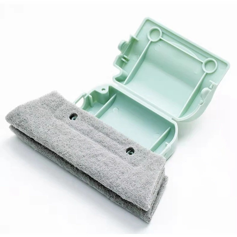 Kit 3 Limpador Janela Escova Limpeza Cantos Multiuso Janelas Cozinha Fogão Limpa Canto Microfibra