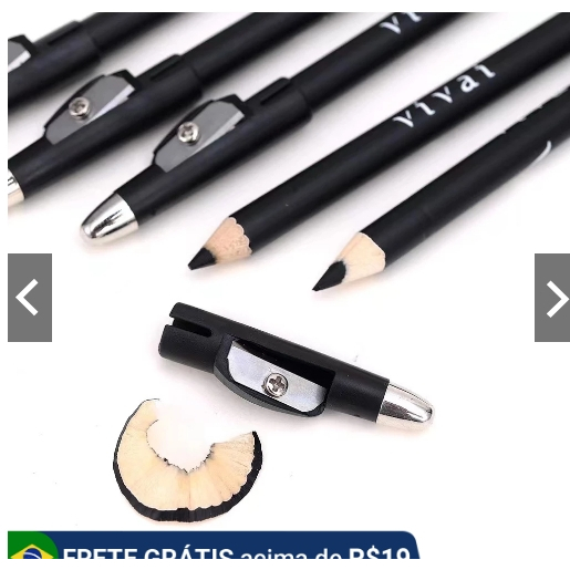 Kit\ Lápis para Olho Preto em Oferta na Shopee