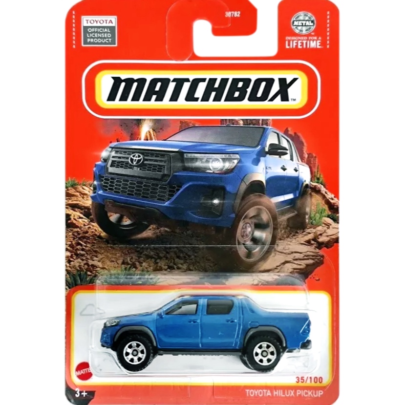 Matchbox Toyota Hilux Pickup Azul - Lote K 2024