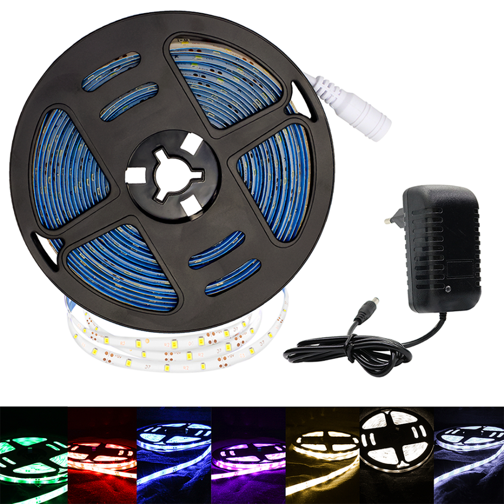 Fita Led 2835 Rolo 5 Metros Ip65  300leds Dupla Face