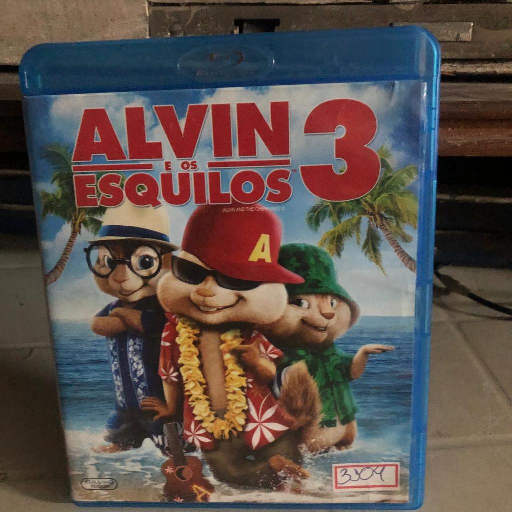 Alvin e os Esquilos 3 W BLURAY