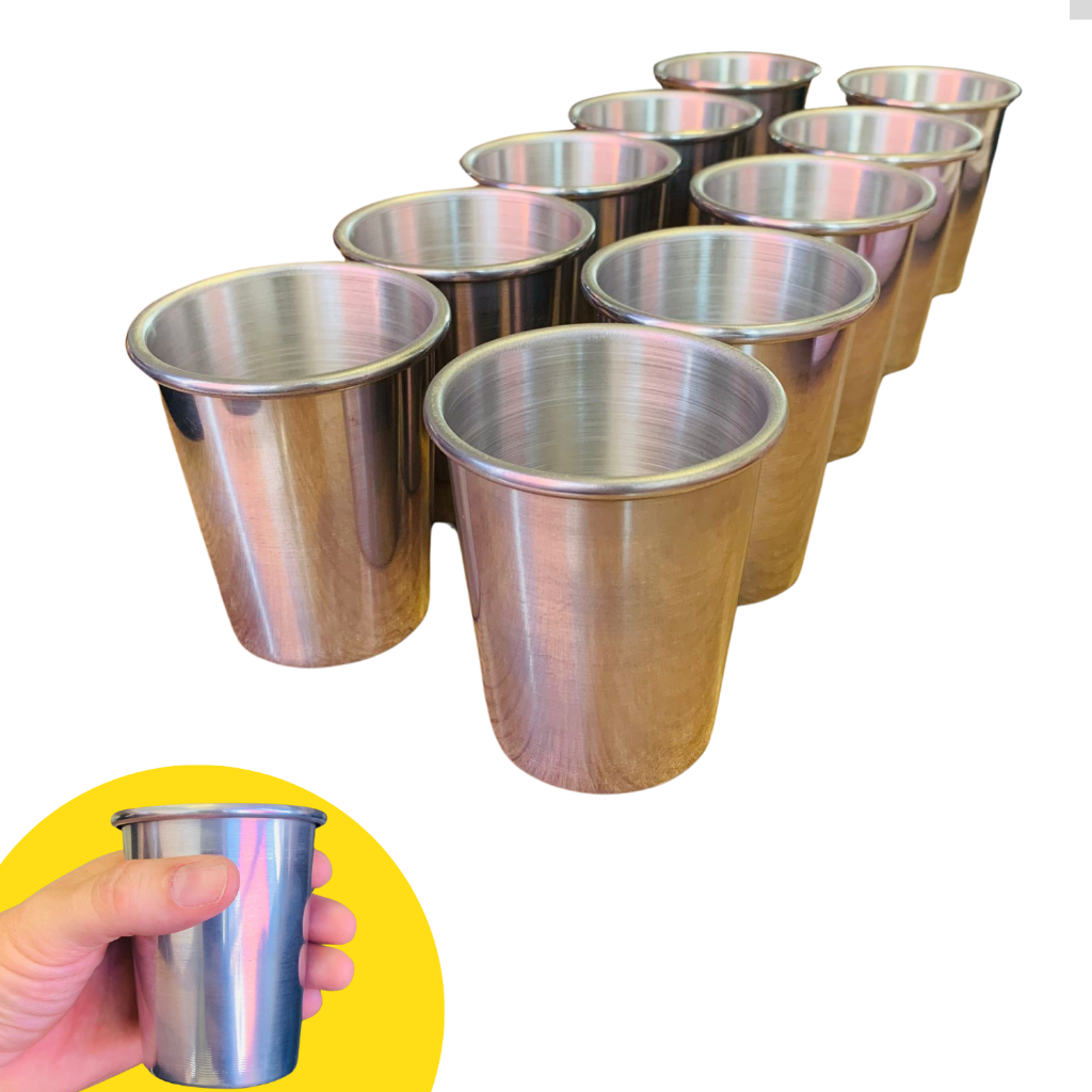 Kit com 20 copos de Alumínio de 350 ml para fazer canecas de latinha