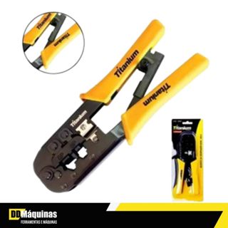 Alicate Grimpador Para Terminais RJ11 e RJ45 - Titanium em Oferta na Shopee