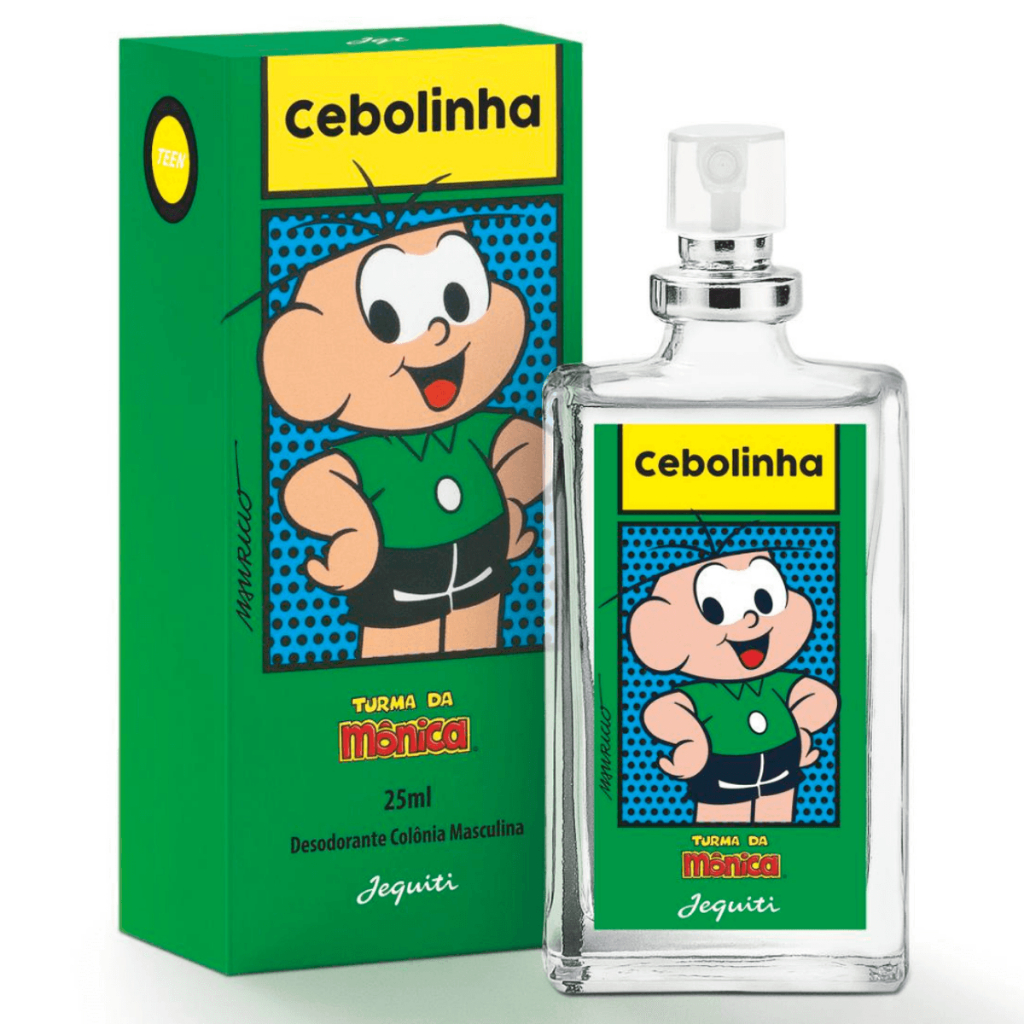 Cebolinha Desodorante Perfume Jequiti, 25 ml Turma da Mônica
