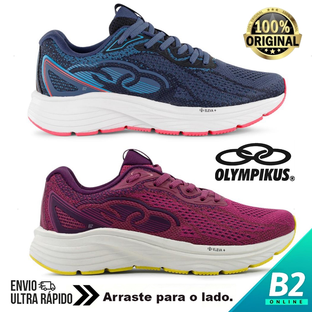 Tênis Olympikus Challenger 5 Feminino 100% Original Com Nota Fiscal e Garantia em Oferta na Shopee