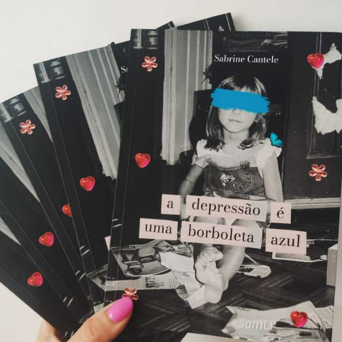 Livro: A depressão é uma borboleta azul (USADO)