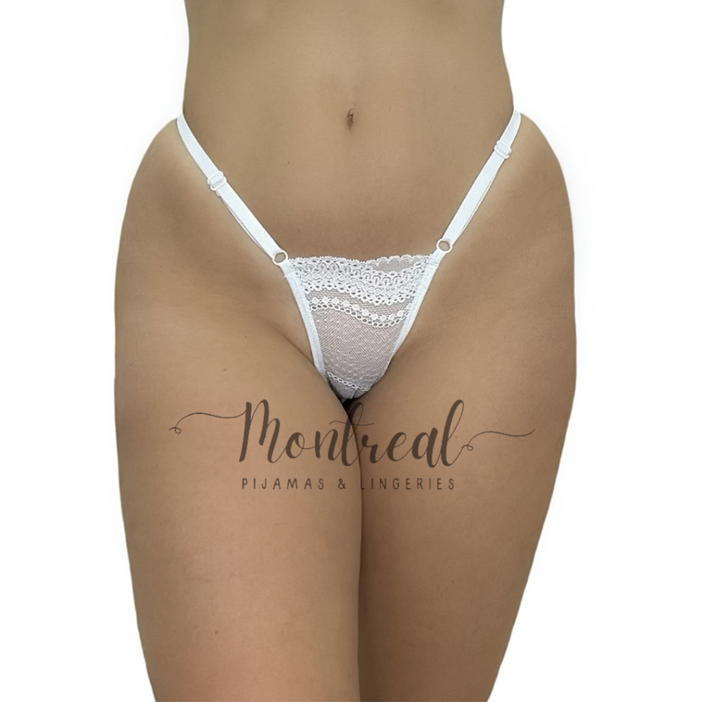 KIT 10 Calcinhas Fio Dental Sexy de Renda com Regulagem Feminina Tanga Sensual