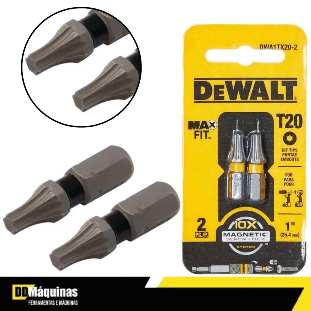 Ponta Torx Com 02 Peças - Dewalt