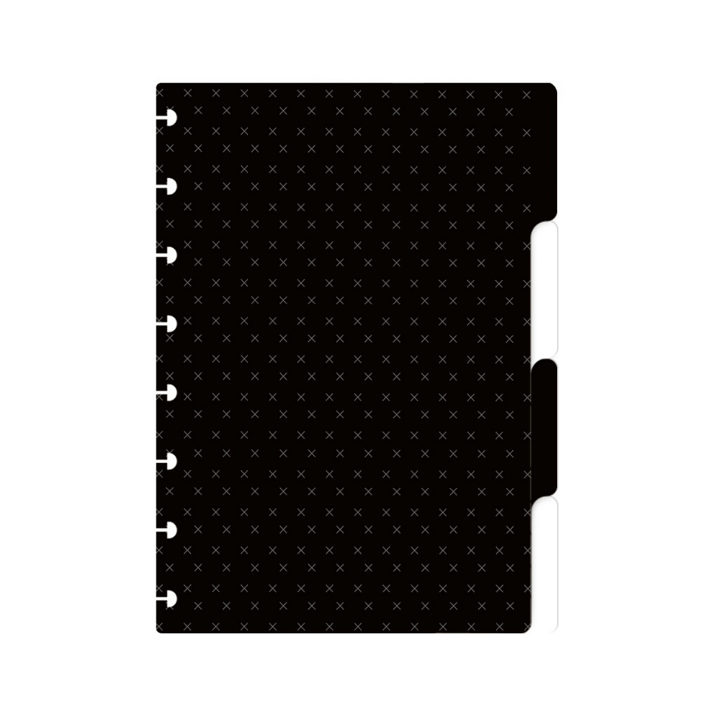 Divisórias P/ Caderno De Disco Iscool Inteligente Coleções Little Bear P & B
