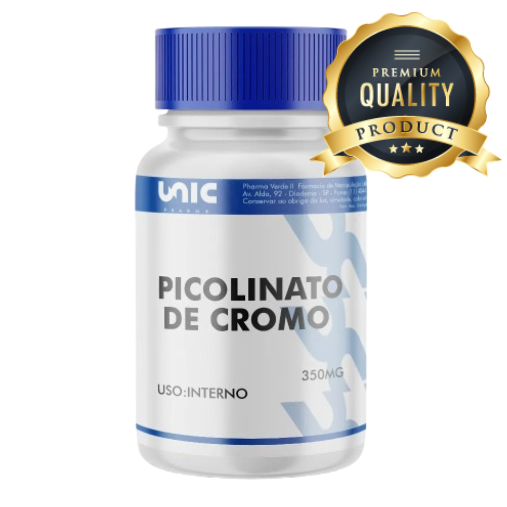 Picolinato De Cromo 350mcg C/60 Cápsulas