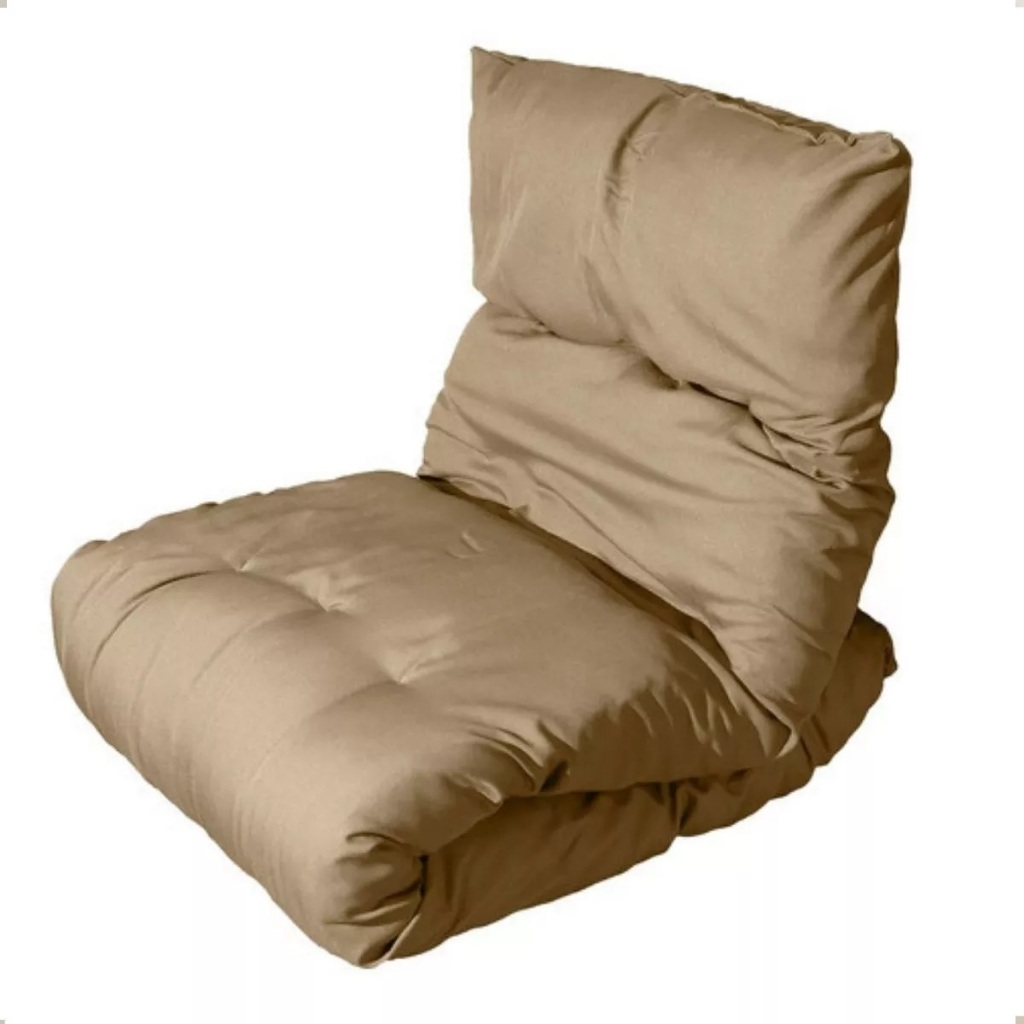Promoção Almofada Futon Espreguiçadeira Colchonete Solteiro 60X1,70 em Oferta na Shopee
