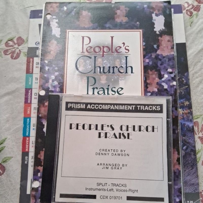 CD People’s Church Praise 1 (Digital) SATB + Playback & Songbook by Prim Music