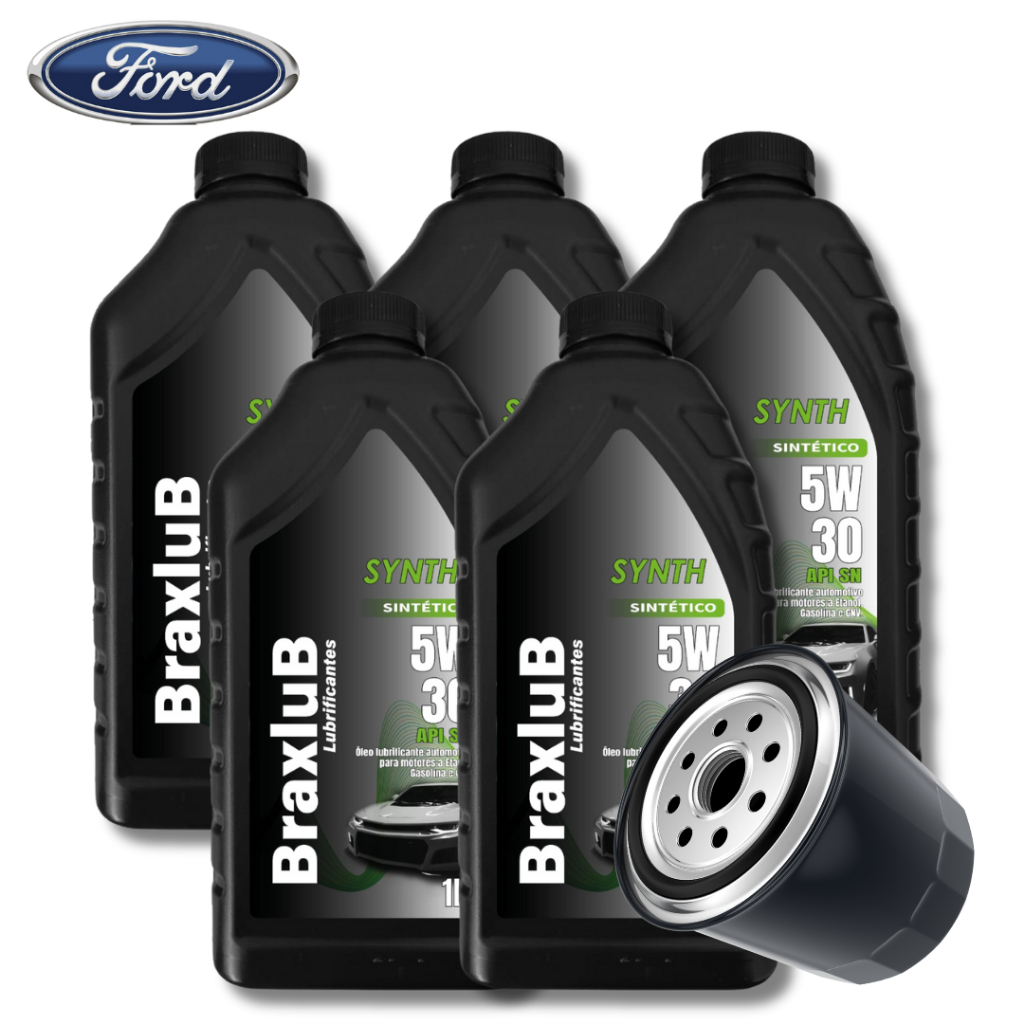 KIT TROCA DE OLEO 5W30 (FORD FIESTA FOCUS ECOSPORT)