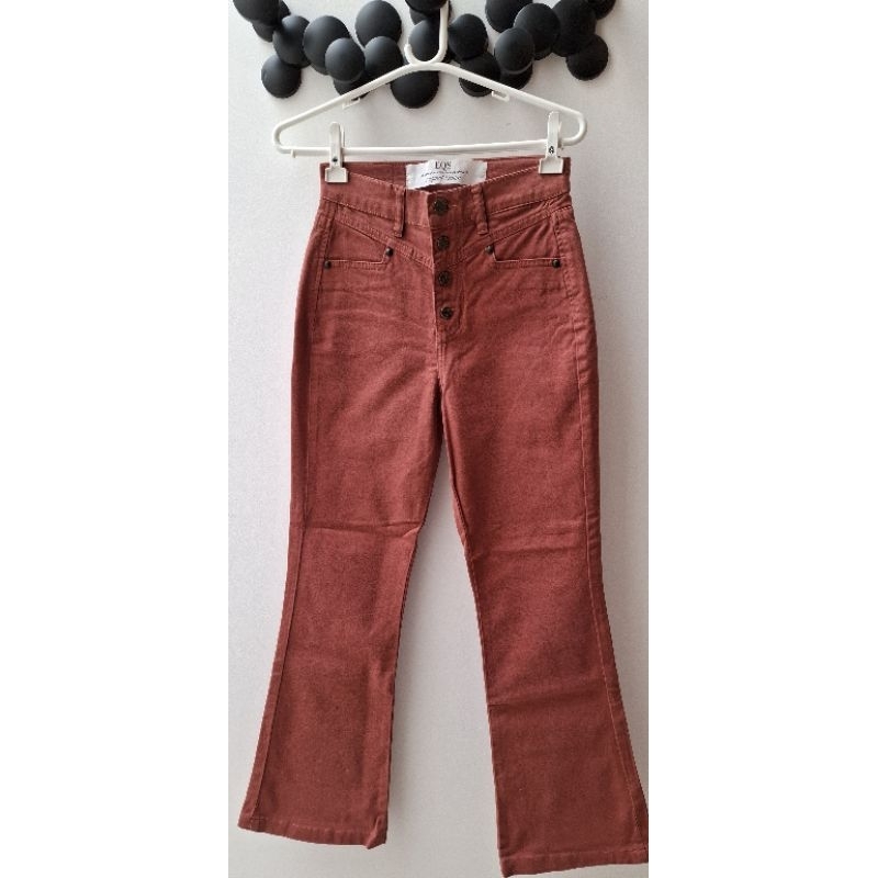 LINDA EQUUS CALÇA FLARE BOTÕES