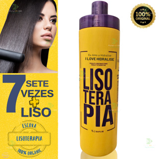 Progressiva Orgânica Sem Formol Lisoterapia - Hidralise 1L - Liso Extremo em Oferta na Shopee
