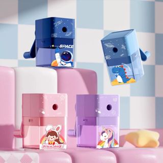 Apontador De Lápis Manual Infantil Para Estudantes/Escola/Desenho em Oferta na Shopee