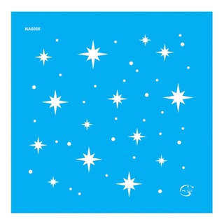 NA6008 - Brilho de Natal - 14x14 - Stencil Gatas Arteiras em Oferta na Shopee