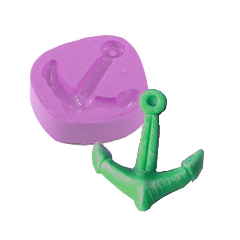 FORMA DE SILICONE ÂNCORA ( MOLDE ANCORA )