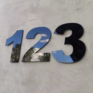 Kit 4 Números Residenciais Casa Apartamento De Acrílico Preto Com Dupla Face 12cm em Oferta na Shopee