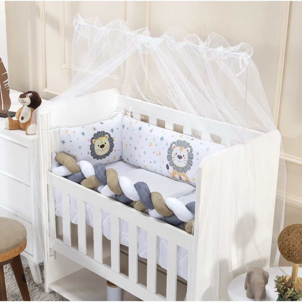 Mosquiteiro Avulso para Mini berço ou Berço Padrão Americano Tule respirável proteção anti inseto