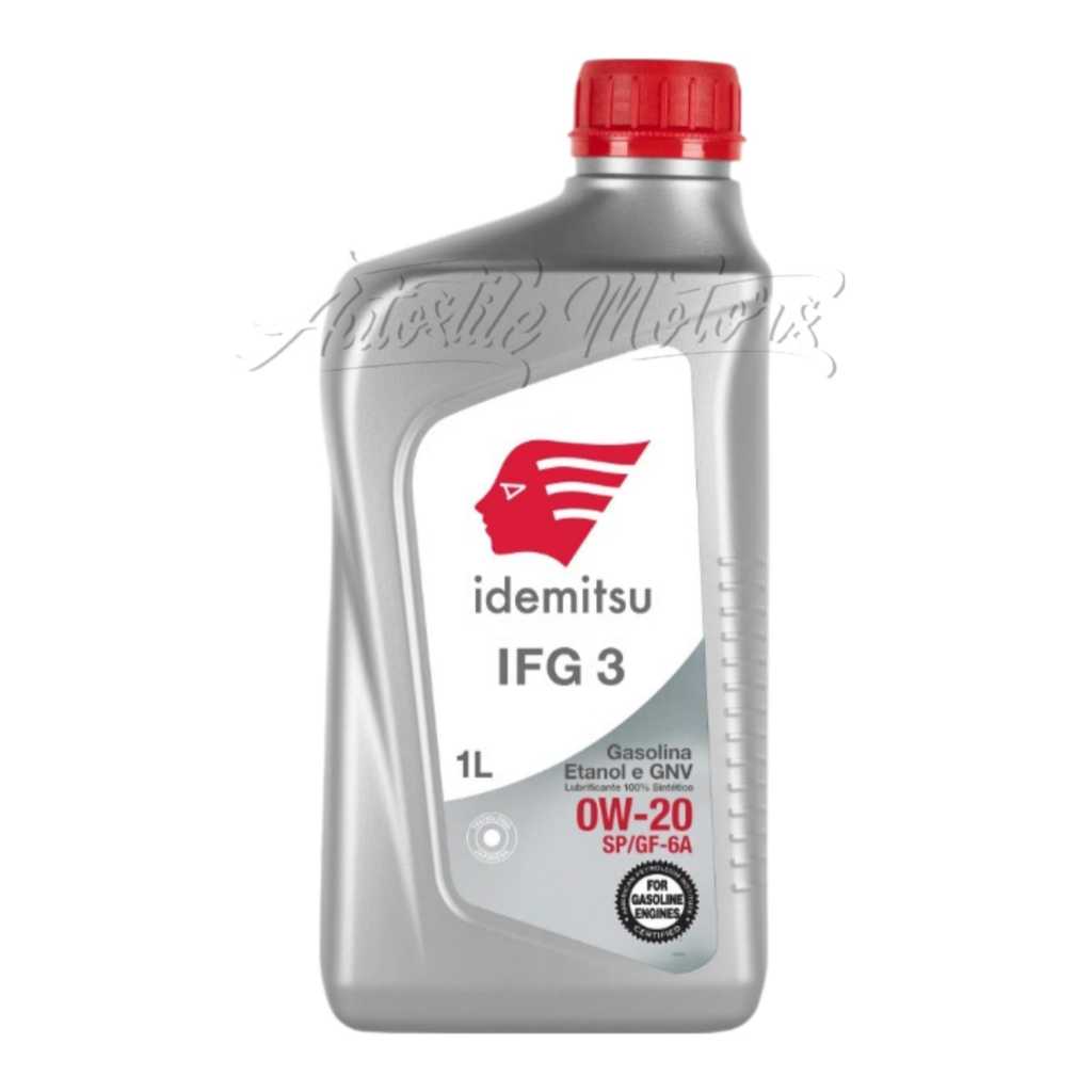 Óleo Sintético Original Idemitsu IFG3 0w20 API SP 1 Litro ilsac gf-6 em Oferta na Shopee