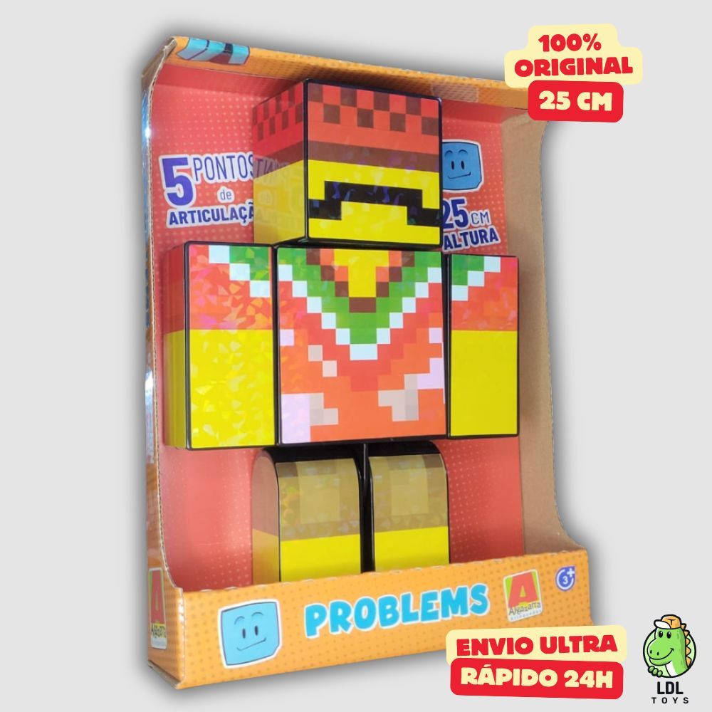 Boneco Gamer Skint Articulado Turma Do Problems Melxicano Mexicano Youtuber 25cm Algazarra em Oferta na Shopee