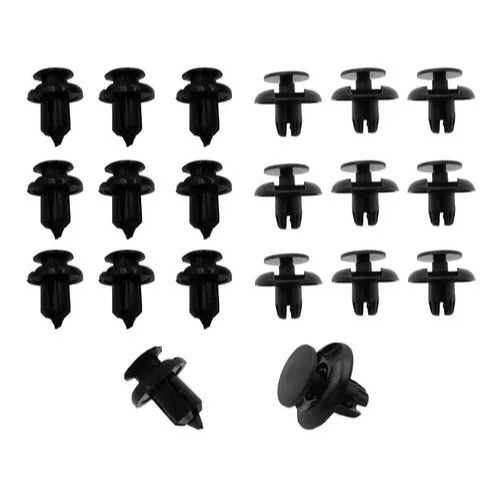 Kit 20 Presilhas Grampos Para-barro Para-choque Honda Fit 2003 até 2018