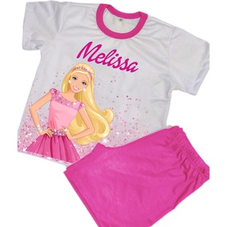 Pijama Barbie, pijama personalizado Barbie