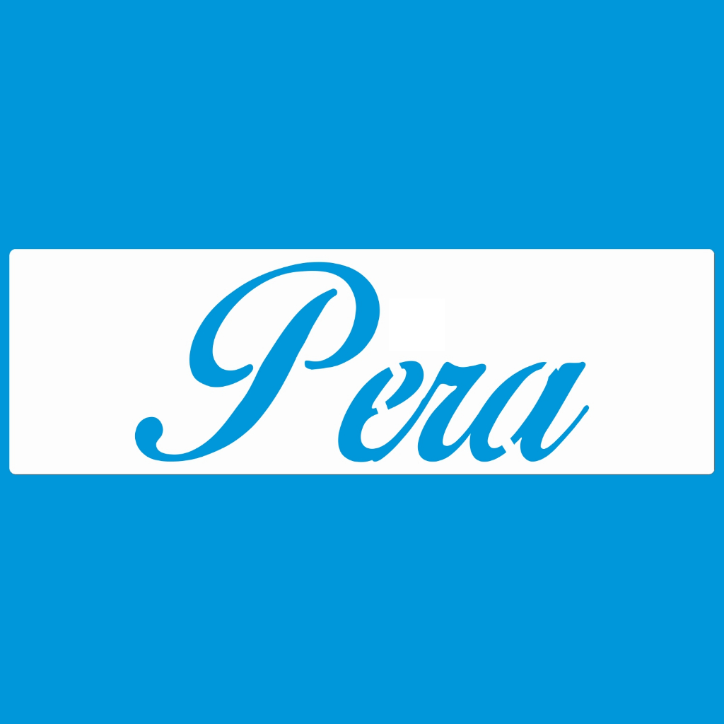 STENCIL 8 x 25 PALAVRA PERA MOLDE VAZADO PARA PINTURA TECIDO MDF MADEIRA PAREDE CAMISETA PANO PRATO
