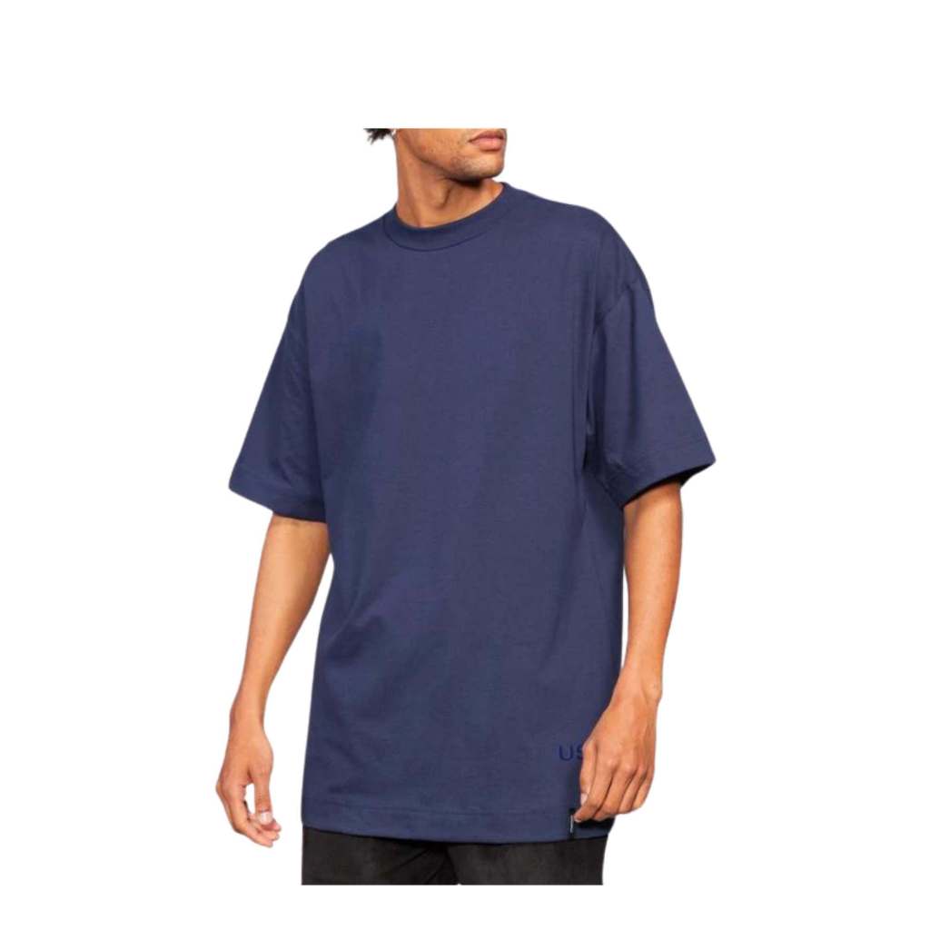 Camiseta Oversized Streetwear Masculina 100% Algodão Estilo Americano
