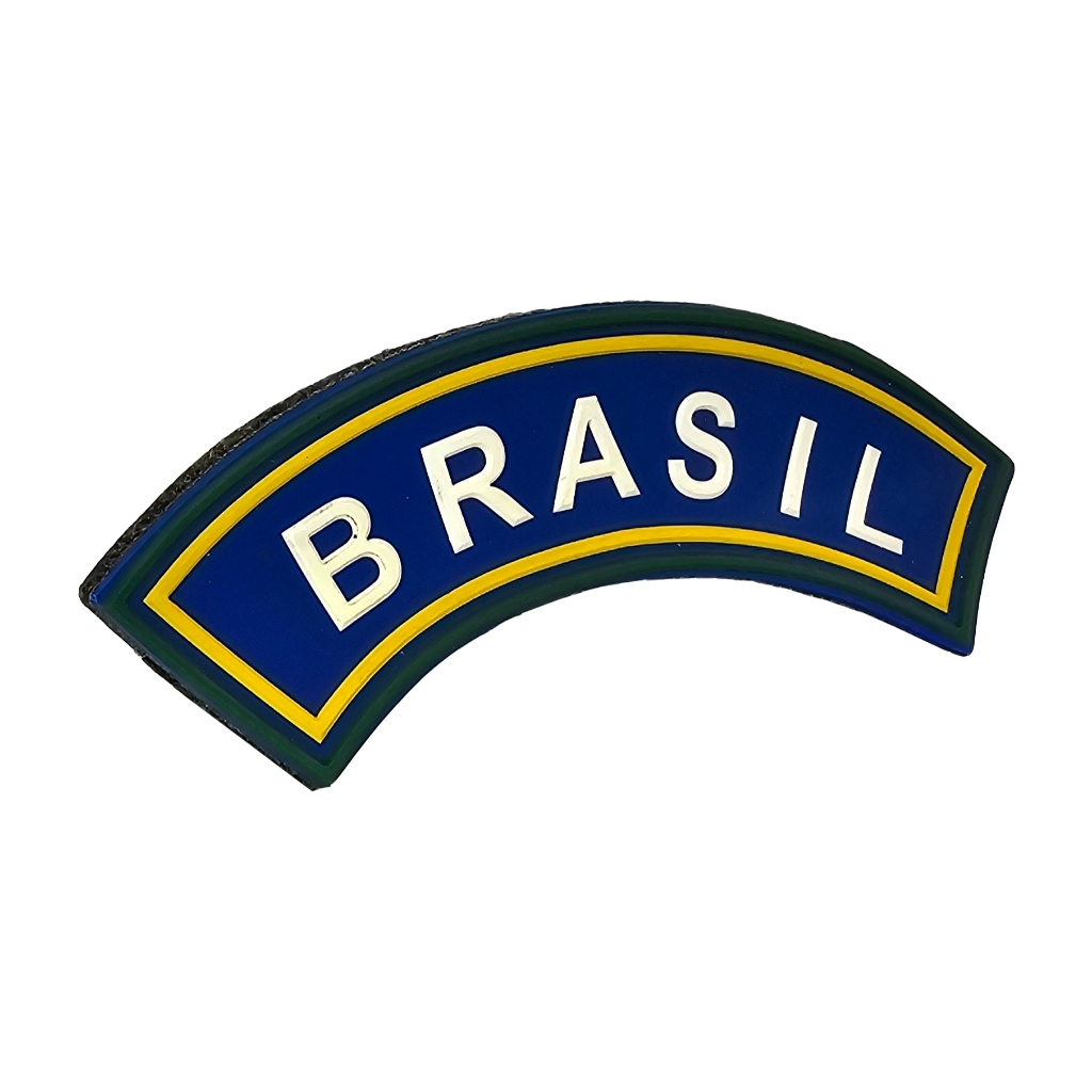 Manicaca Emborrachado Brasil Azul Rue Patch