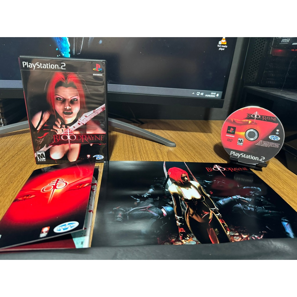 BlooD Rayne com Pôster/Manual para PS2
