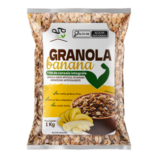Granola Crocante Sabor Banana 1Kg em Oferta na Shopee