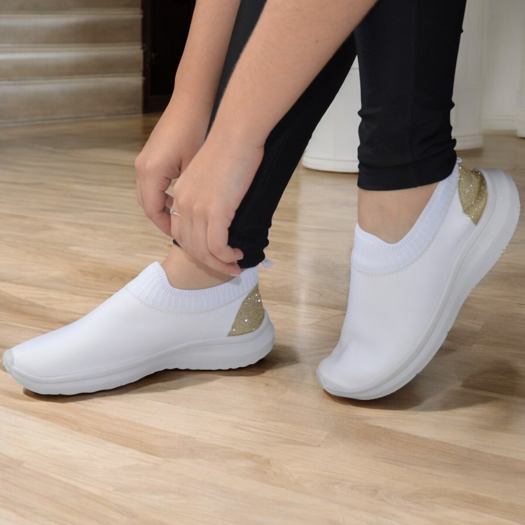 Tênis Meia de Treino Feminino Academia Caminhada Trabalho 34 Ao 40 G5