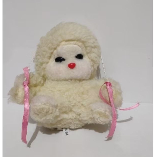 Pelucia Ovelha Adolfo Wood Antiga Usado