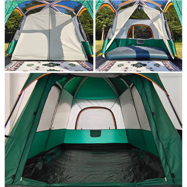 Barraca de Camping para 8-12 Pessoas Impermeável 4000mm Joyfox Familiar — foto 2
